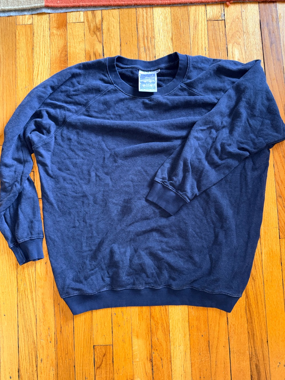 Jungmaven navy crewneck sweatshirt